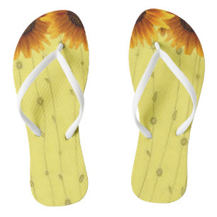 Flip Flops Sonnenblume