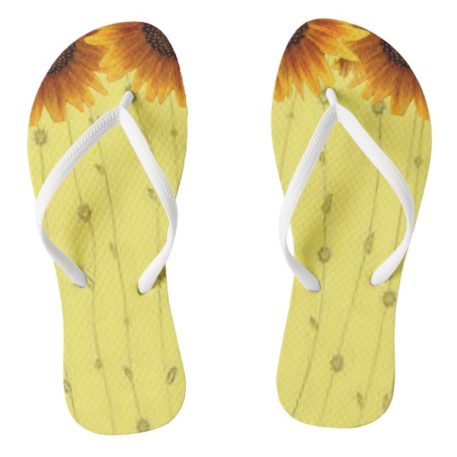 Flip Flops Sonnenblume (Fußbett)