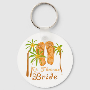 Flip Flops St. Thomas Bride Schlüsselanhänger