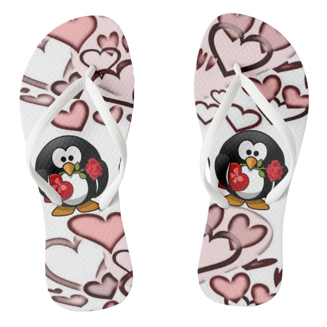 Flip Flops Valentinstag (Fußbett)