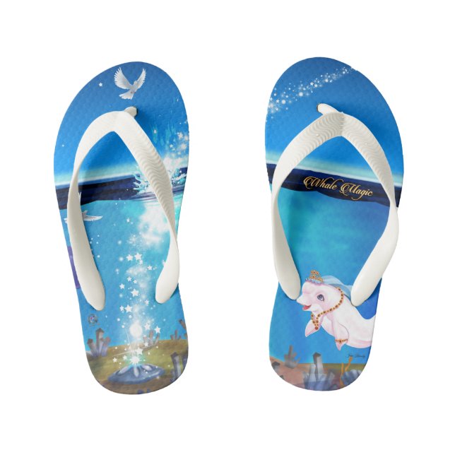 Flip Flops Whale Magic "Shooting Star" (Fußbett)