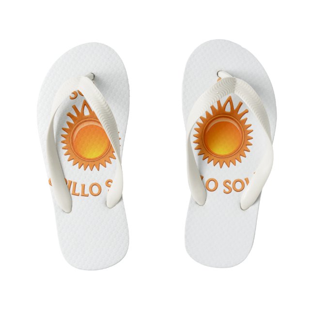 Flip Flops with Sol Brillo Sola Logo | Inspiration (Fußbett)