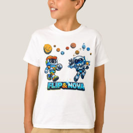 FLIP & NOVA: Galaktisches Lernerlebnis T-Shirt