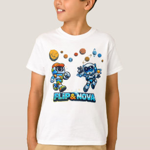 FLIP & NOVA: Galaktisches Lernerlebnis T-Shirt