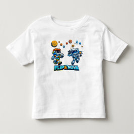 FLIP & NOVA Space Explorer Kinder-T-Shirt Kleinkind T-shirt