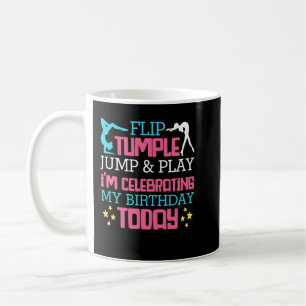 Flip Tumble Jump & Play Birthday Gymnastics Gymnas Kaffeetasse
