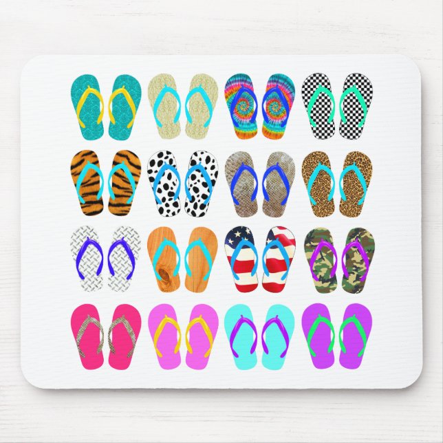 Flipflop-Diagramm Mousepad (Vorne)