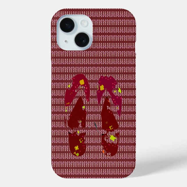 Flipflops Case-Mate iPhone Hülle (Rückseite)