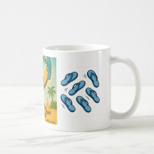 Flipflops Kaffeetasse