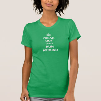 Flippen Sie heraus aus und stranden Sie T-Shirt