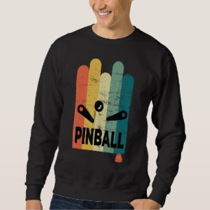 Flipperautomat Retro Vintage Look_1 Sweatshirt