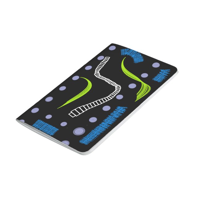 Flippige Form-Zeitschrift Taschennotizbuch (Unterseite)