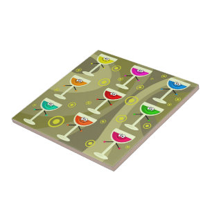 Flippige Getränke Fliese