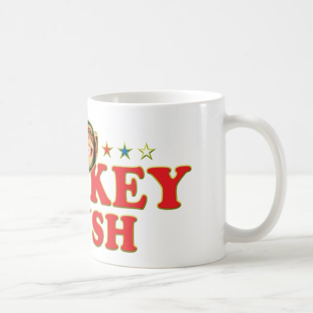 Flippiger Affe-Brei Kaffeetasse (Rechts)