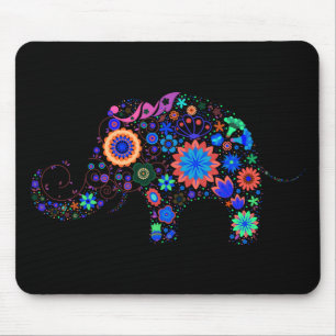 Flippiger Elefant Mousepad
