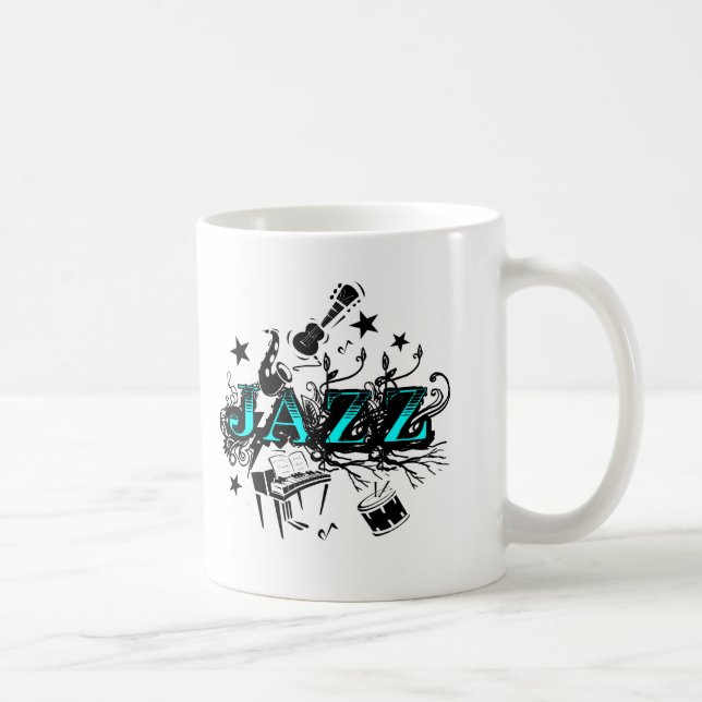 Flippiger Jazz Kaffeetasse (Rechts)