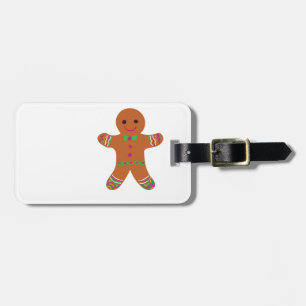 Flippiger Lebkuchen Gepäckanhänger