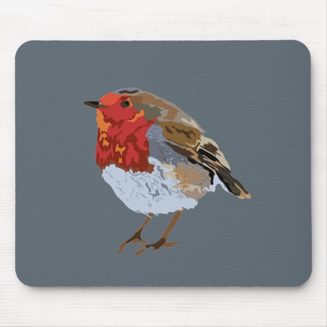 Flippiger Robin Mousepad (Vorne)