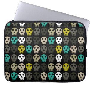 flippiger Schädel Laptopschutzhülle