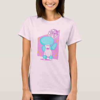 Flippiges Disco-Pudel-T-Shirt T-Shirt
