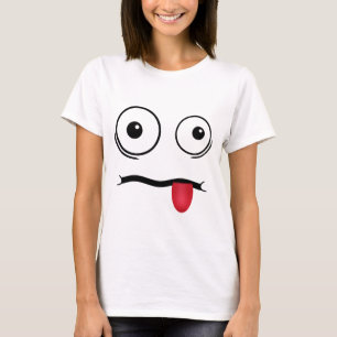 Flippiges Gesicht T-Shirt