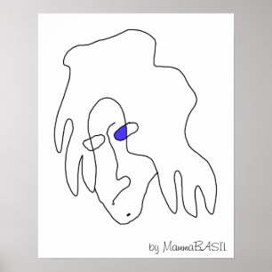 Flippiges Gesichts-Plakat! Poster