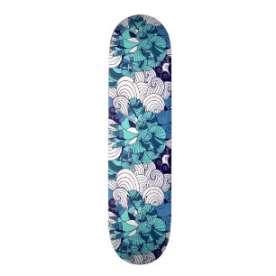 Flippiges Seashell-Muster Skateboard