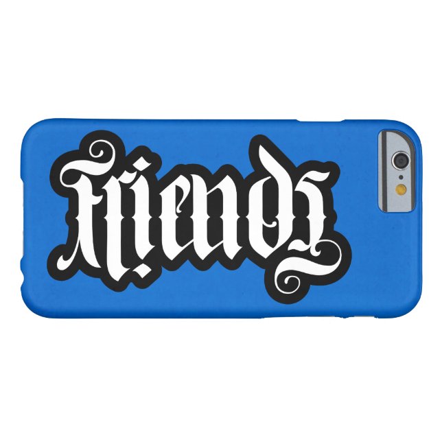 FlipScript Ambigram iPhone 6 / 6s Fall Case-Mate iPhone Hülle (Rückseite Horizontal)