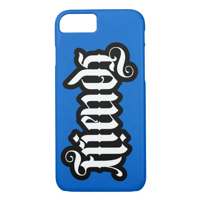 FlipScript Ambigram iPhone 7 / 6s Fall Case-Mate iPhone Hülle (Rückseite)