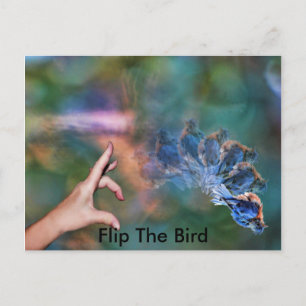 FlipTheBird Postkarte