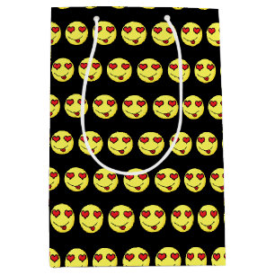 Flirt Emoji Mittlere Geschenktüte