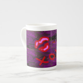 Flirt-Tasse Prozellantasse