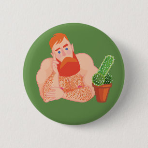 Flirtatious Guy Button