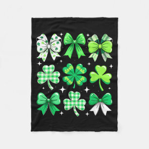 Flirtbogenshirt St. Patricks Day Irische Frauen Mä Fleecedecke