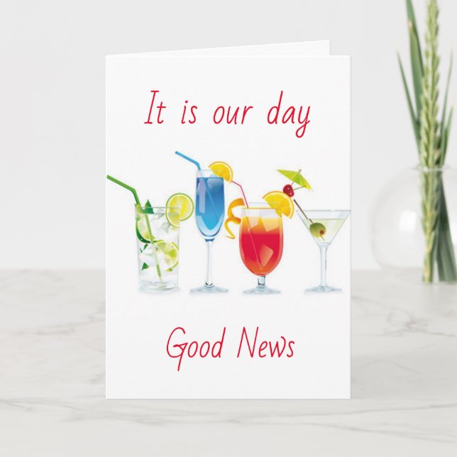 **FLIRTING AND LIVING ANNIVERSARY WISHES** KARTE (Vorderseite)