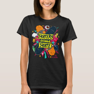 Flite Boi - Skateboards - Skater Skate Grab T-Shirt
