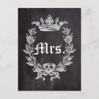 Flitterwochen Brautchalkboard Zukunft Frau.