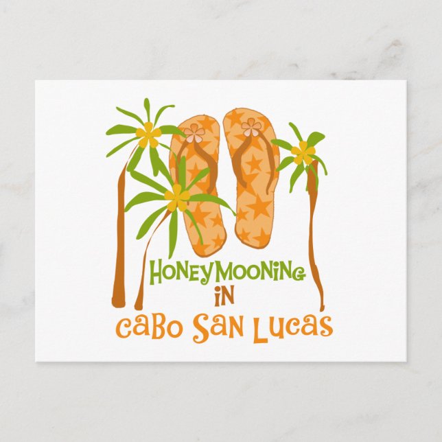 Flitterwochen Cabo San Lucas Tshirts und Geschenke Postkarte (Vorderseite)