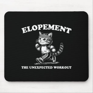Flitterwochen Die unerwartete Übung Mousepad