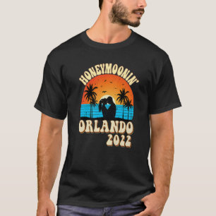 Flitterwochen in Orlando Fl 2022 Sonnenuntergang F T-Shirt