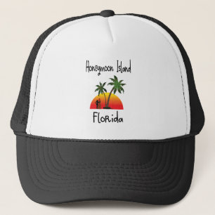 Flitterwochen-Insel Florida Truckerkappe