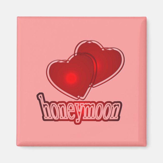 Flitterwochen Magnet (Vorne)
