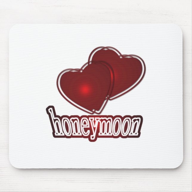 Flitterwochen Mousepad (Vorne)