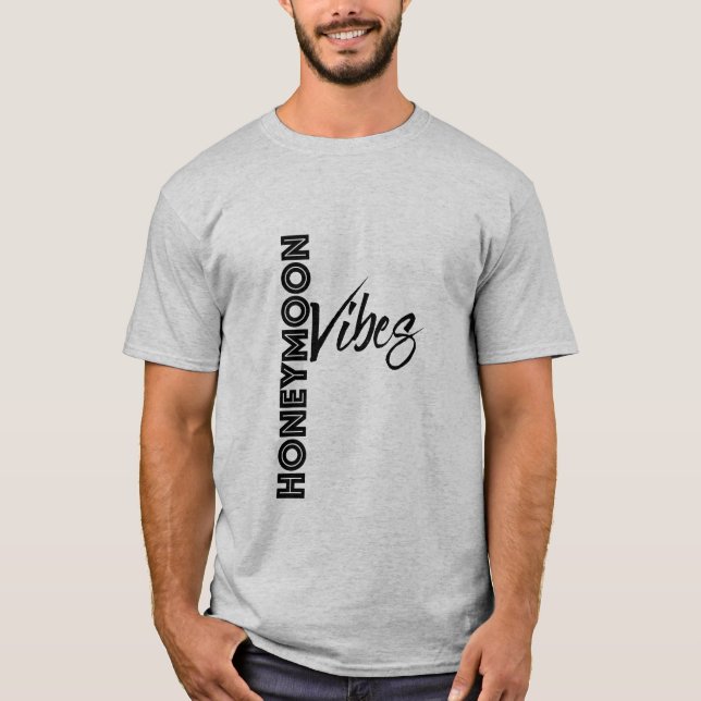 Flitterwochen-Schwingungen nobel T-Shirt (Vorderseite)