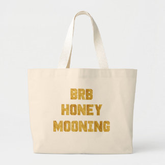 Flitterwochen-Tasche Jumbo Stoffbeutel