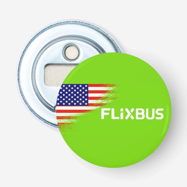 Flixbus-Flaschenöffner Flaschenöffner (Vorderseite)