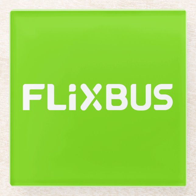 Flixbus Glass Untersetzer (Vorderseite)
