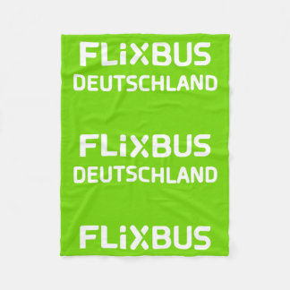 Flixbus Throw Blanket Fleecedecke