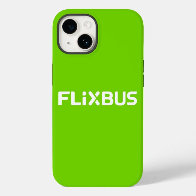 Flixbus Tough iPhone 14 Fall Case-Mate iPhone 14 Hülle (Rückseite)
