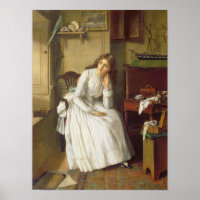 Flo Dombey in Captain Cuttle's Parlor